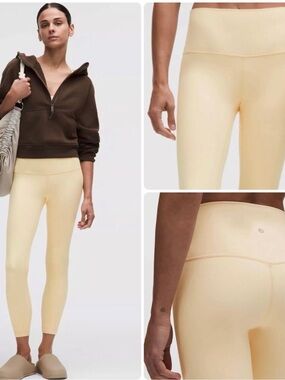 Lululemon Align 25 inch Leggings SOLD OUT Buttercream Size 10
